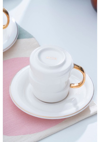 Marlow 6 Kişilik Kahve Fincan Takımı - 90 ml fırsatları