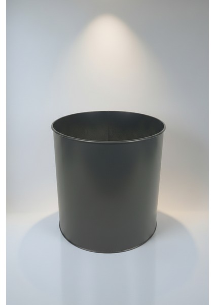 Zenith 30x30 cm Silindir Saksı - İç ve Dış Mekan Modern Metal Saksılık
