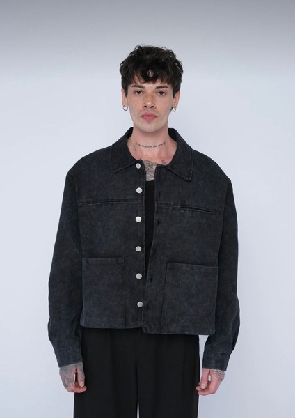 Siyah Streetwear Ceket