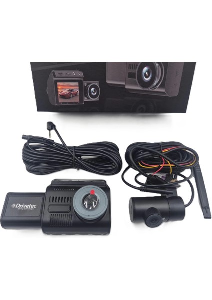 3 Kameralı Araç Ön , Iç ve Arka Kayıt Kamerası , Ultra Hd, Ekranlı, Araç Içi + Ön + Arka Kamera Siyah modelleri