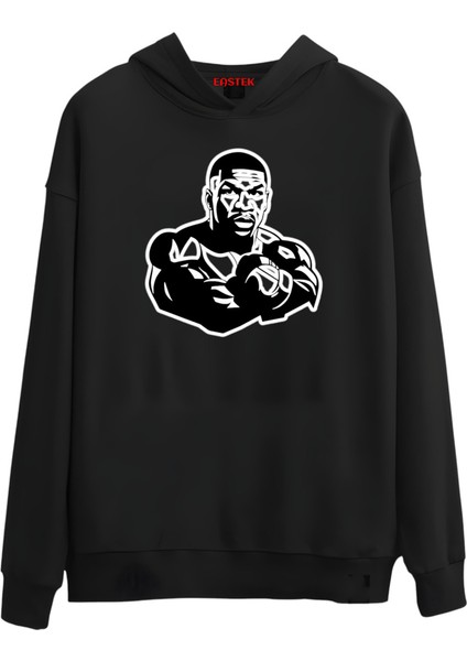 Baskılı Kapüşonlu Unisex Sweatshirt
