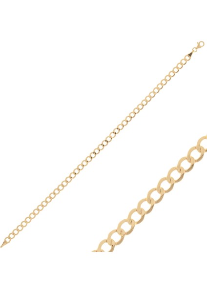 Spor Model 14 Ayar Altın Bileklik