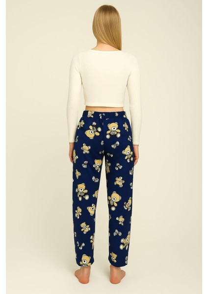 Kadın Desenli Süet Tek Alt Lacivert fiyatları