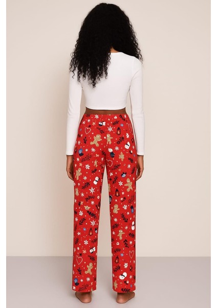 Kadın Desenli Süet Tek Alt Kırmızı fiyatları