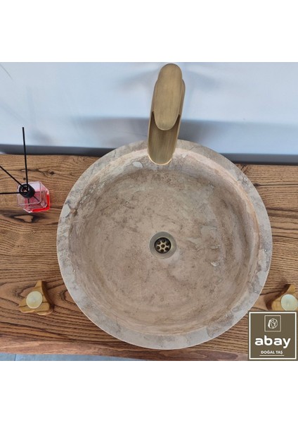 Traverten Çanak Lavabo modelleri