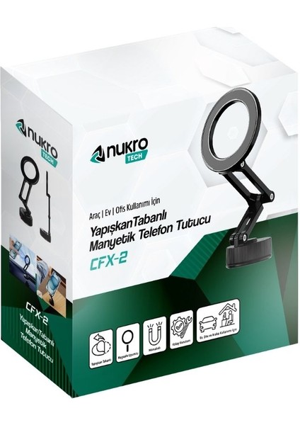 Cfx-2 Manyetik Araç Içi Telefon Tutucu (Yapışkanlı – Magsafe Uyumlu) modelleri