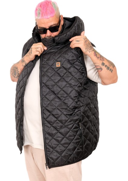 Büyük Beden Yelek Kapitone Kapsonlu 25711 modelleri