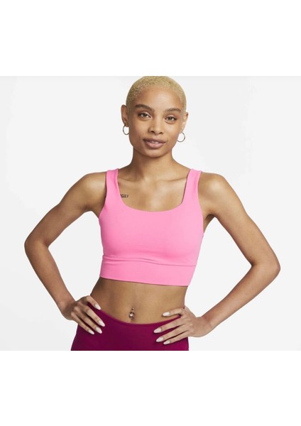 Dri-Fit Alate Ellipse Medium-Support Padded Training Pembe Kadın Sporcu Sütyeni modelleri