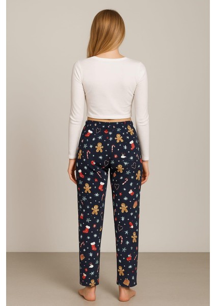 Kadın Desenli Süet Tek Alt Lacivert fiyatları