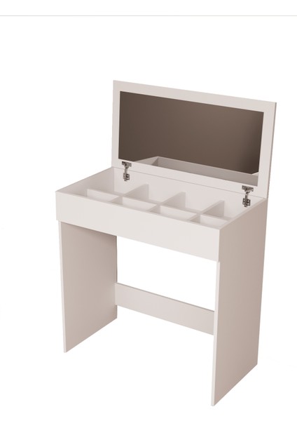 DF02114 Kapaklı Aynalı Bölmeli Makyaj Masası fırsatları