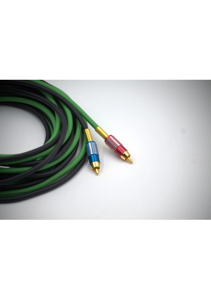 Bakır Amfi Rca Kablosu - 2 Giriş 4 Çıkış Anfi Rca Kablosu - 5 Metre - El Yapımı Tam Bakır - 5 Metre modelleri