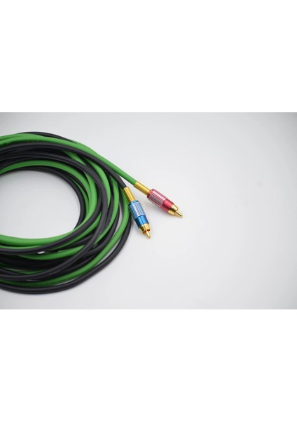 Bakır Amfi Rca Kablosu - 2 Giriş 4 Çıkış Anfi Rca Kablosu - 2 Metre - El Yapımı Tam Bakır - 2 Metre fiyatları
