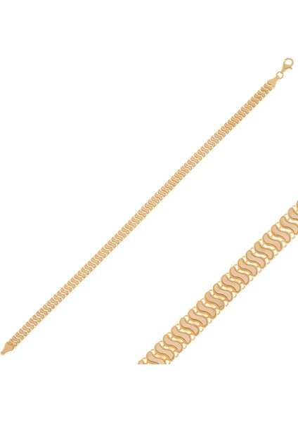 Tasarım 14 Ayar Altın Bileklik