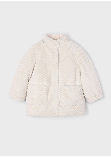 4-10 Yaş Arası Tüylü Mont - Bej fiyatları