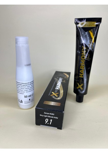 Xproharmony 9.1 Sarışın Küllü 60ML Saç Boyası