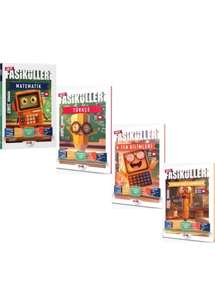 8. Sınıf Ulti Fasikülleri Seti 4 Kitap