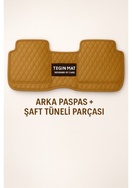 Volkswagen Jetta 8d Araca Özel Havuzlu Suni Deri Paspas Taba (Tam Kaplama, 11 Mm, Kokusuz) fırsatları
