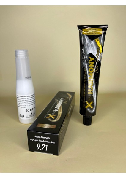 Xproharmony 9.21 Sarışın Irize Küllü 60ML Saç Boyası