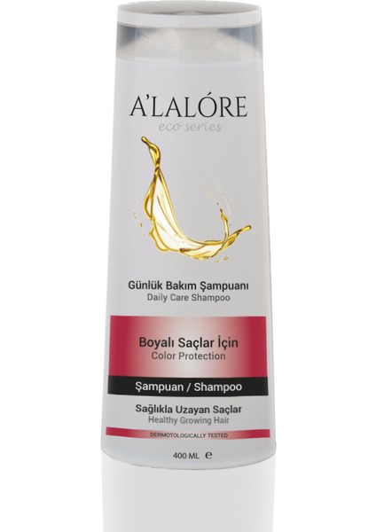 Boyalı ve Yıpranmış Saçlar Için Günlük Saç Bakım Şampuanı - 400 ml