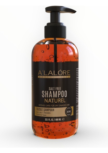 Doğal Tuzsuz Şampuan Naturel - 980 ml