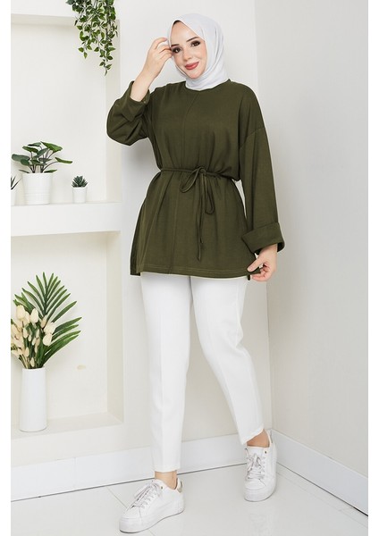 Günsel Ipli Oysho Tunik 1646 - Haki fiyatları