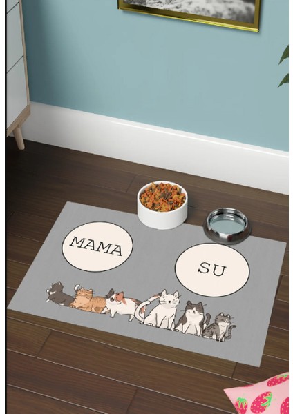 Kaydırmaz Taban Kedi Köpek Mama Su Altlığı /paspas fiyatları