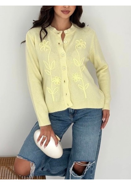 Süzene Nakışlı Triko Hırka fırsatları