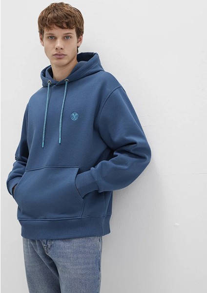 Erkek Petrol Mavi M065809-90609 Sweatshirt