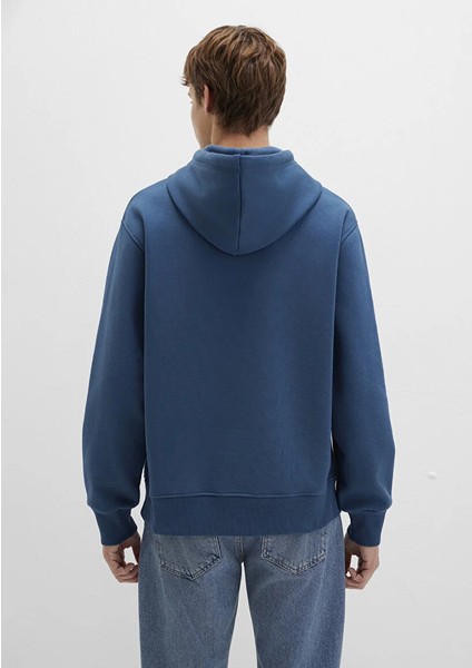 Erkek Petrol Mavi M065809-90609 Sweatshirt fırsatları