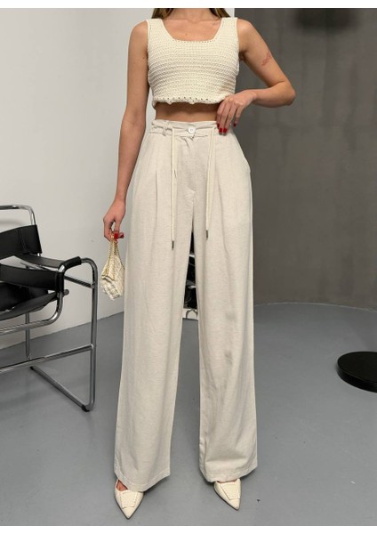 Keten Pantolon modelleri