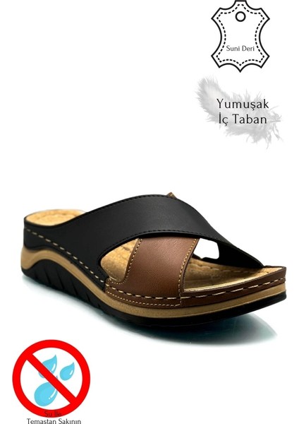 Kadın Terliği - Üçlü Kadın Terlik Seti Ev Terliği Sokak Terliği ve Islak Zemin Terliği Bir Arada fiyatları