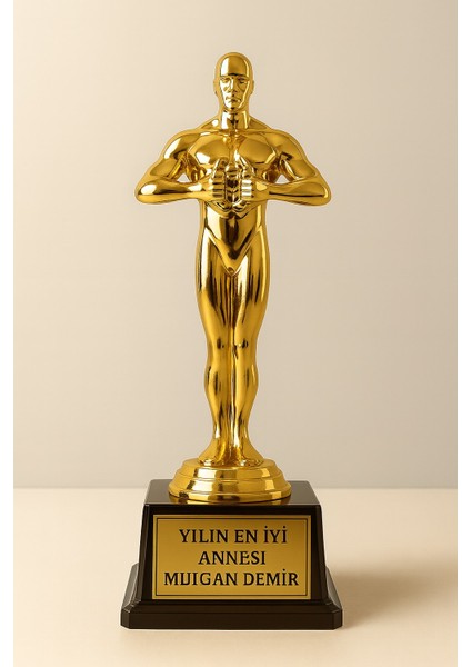 biton kişiye özel yılın en ıyi annesi ödül kupası - altın renk dekoratif hediye büyük boy fiyatları