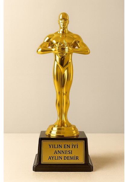 biton kişiye özel yılın en ıyi annesi ödül kupası - altın renk dekoratif hediye büyük boy fırsatları