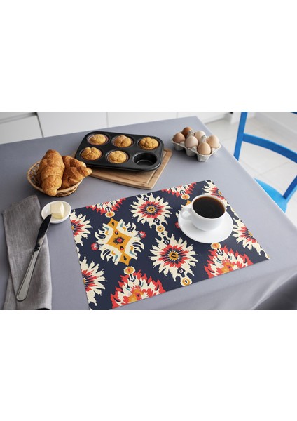 30X40 Desenli Renkli Amerikan Servisi