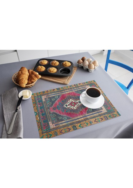 Klasikten Uzak, Özgün ve Renkli Sofra Altlığı