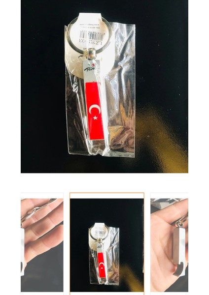 Selçuklu Amblemli ve Türk Bayraklı Metal Anahtarlık Şık ve Dayanıklı Tasarım