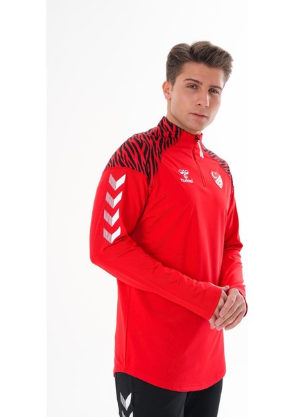 Tff Hakem Antrenman Eşofman Üstü Kırmızı 2xl fiyatları