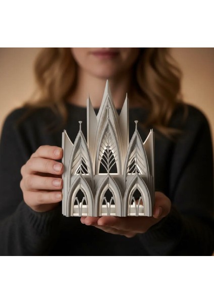 Gotik Katedral Kitap Tutucu indirimleri