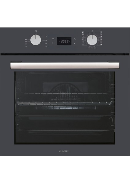 Digital Plus Antrasit Ankastre Fırın 15 Prog. B66-SF3(DDT)