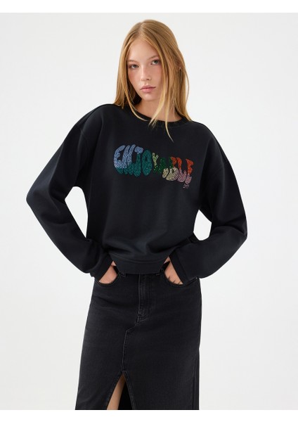 Regular Fit Kadın Sweatshirt