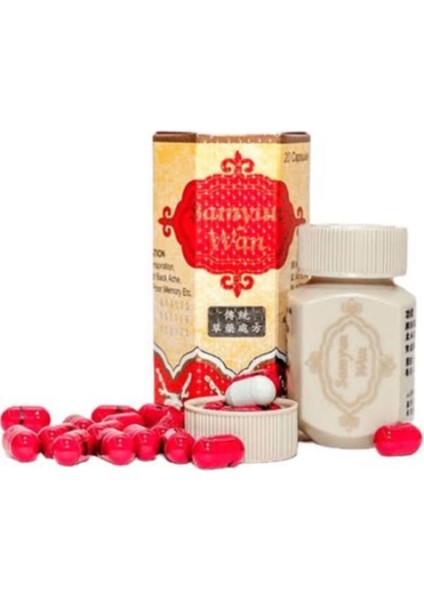 Samyunwan Bitkisel takviye Weight Gain Ginseng Geyik boynuzu ekstrat Karbonhidrat 21 Kapsül