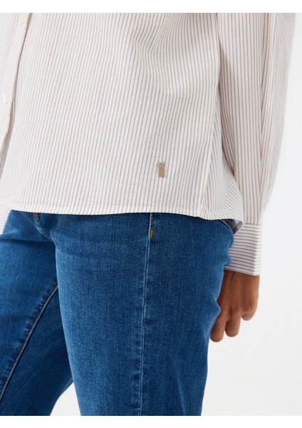 Relax Fit Kadın Gömlek U.kol indirimleri