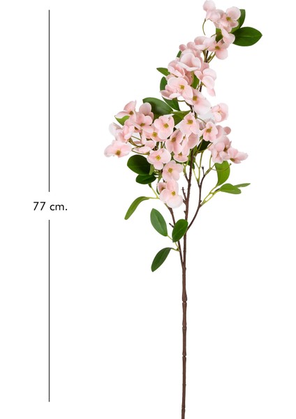 Yapay Islak Dokulu Sütleğen Çiçek Soft Pembe 77 Cm. modelleri