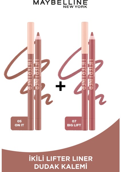 Lifter Liner Nude Sevilen Dudak Ikilisi