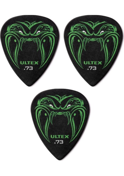 PH112R.73 Hetfield Gitar Penası 3 Adet Black Fang Pena (0.73MM)