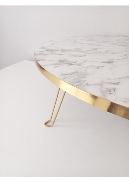 Yuvarlak Yer Sofrası Mermer Desenli Yemek Masası fiyatları