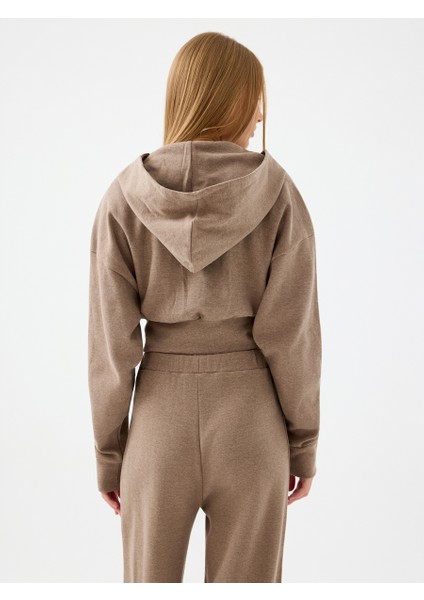 Regular Long Crop Kadın Sweatshirt modelleri