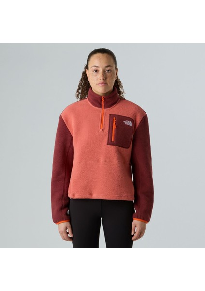 Kadın Yumiori 1/4 Fermuarlı Polar Ceket NF0A8E89EOW1