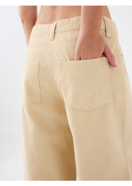 Straight Fit Kadın Pantolon