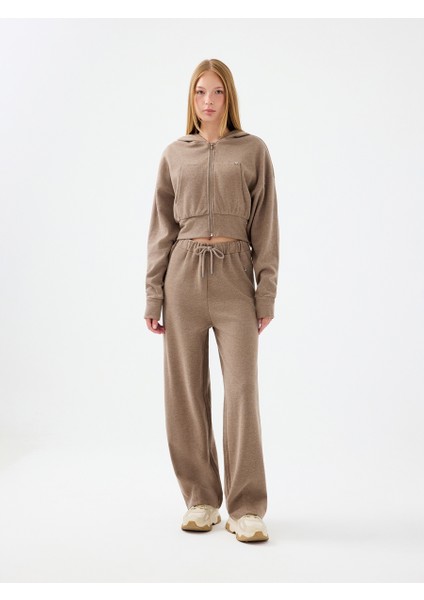 Straight Fit Kadın Eşofman Altı